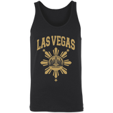 Las Vegas with Sun and Stars Unisex Cotton Tank Top